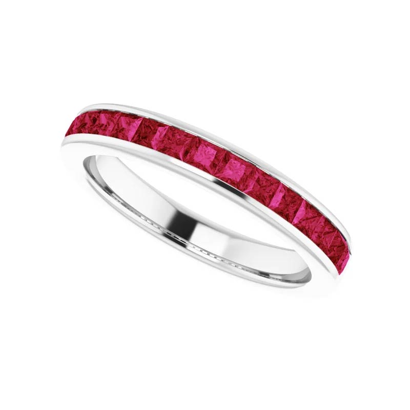Platinum Ruby Ring 001 0 Pl Estate Rings David Douglas Diamonds Jewelry Marietta Ga