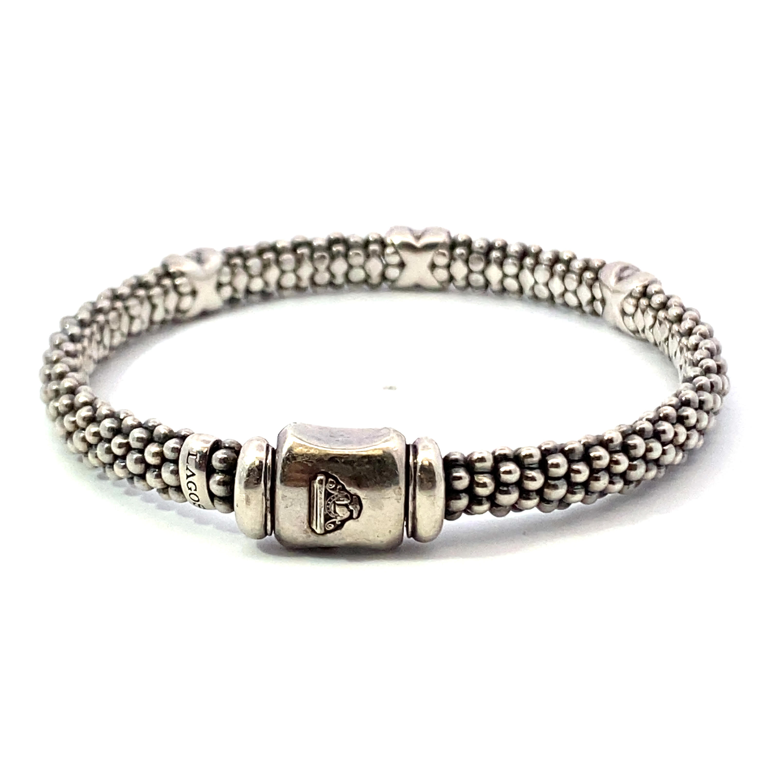 Lagos Caviar Bracelet 001-610-03798 SS - Estate Bracelets | David 