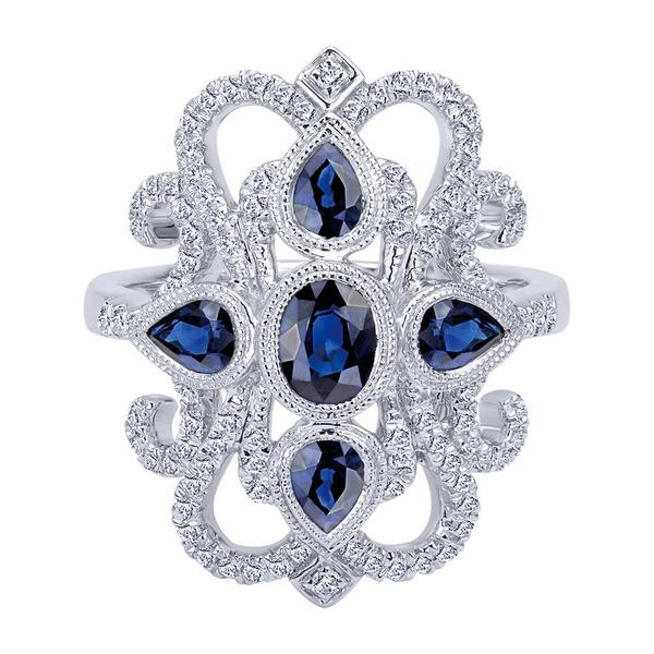 Fashion Ring 00120000737 14KW David Scott Fine Jewelry