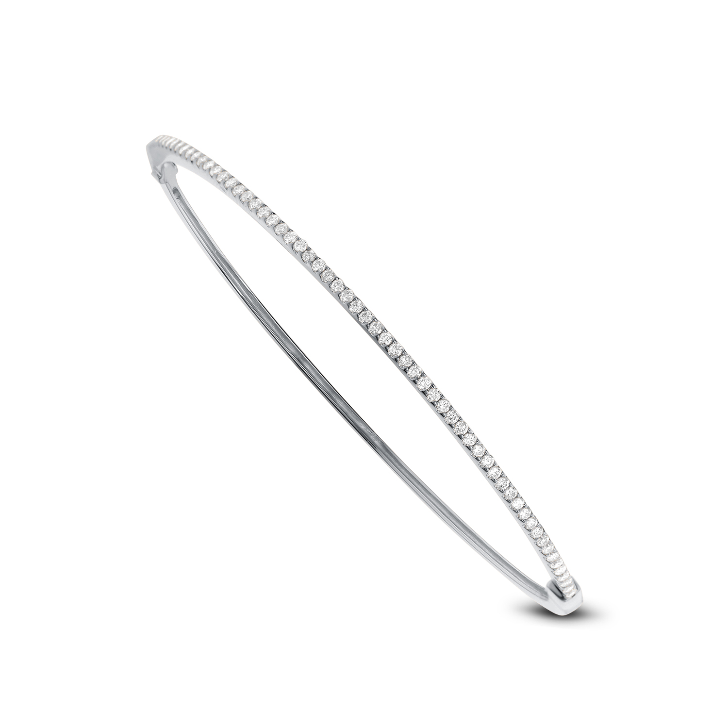 DeScenza Collection Diamond Bangle Bracelet 002-180-2000296 
