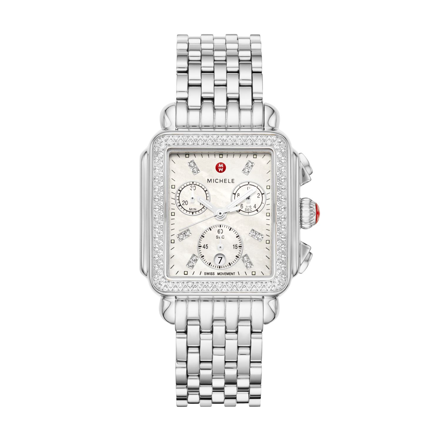 Michele Michele Art-Deco Watch 004-500-07884 ST - Watches