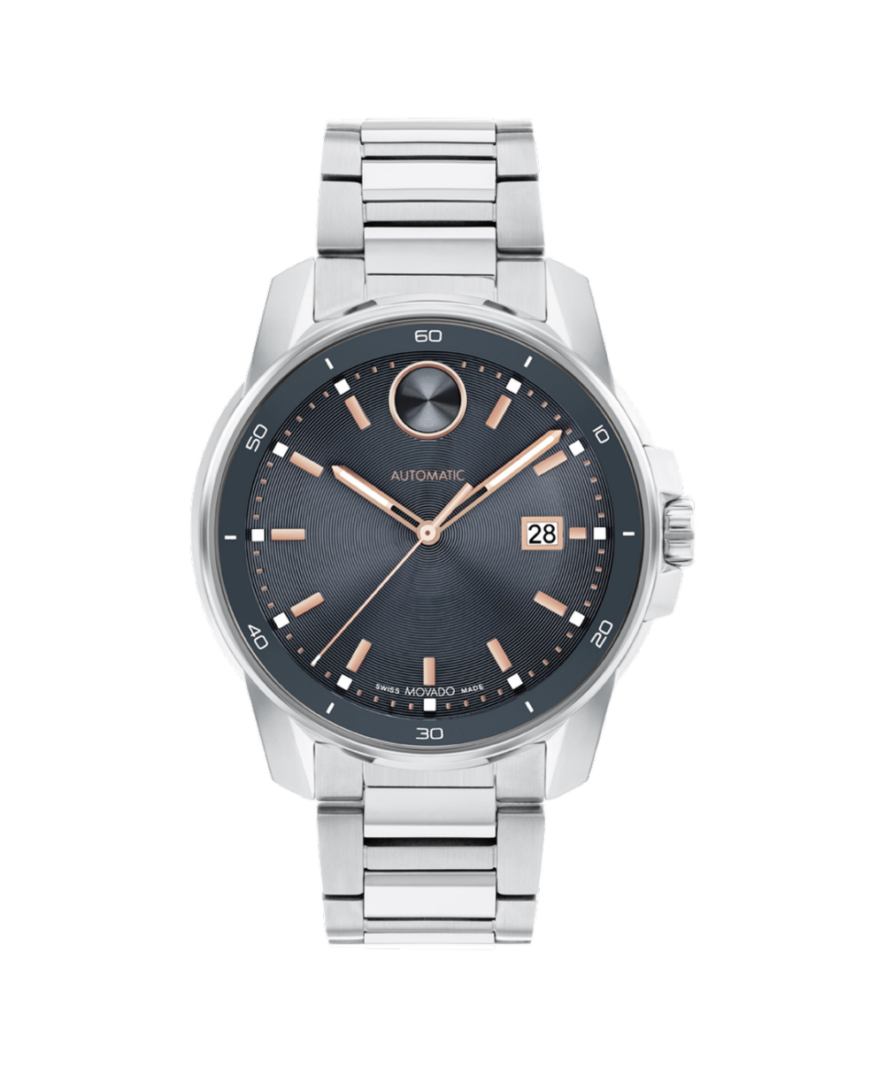 Movado Movado Mens BOLD Verso Automatic Watch 004-500-07915