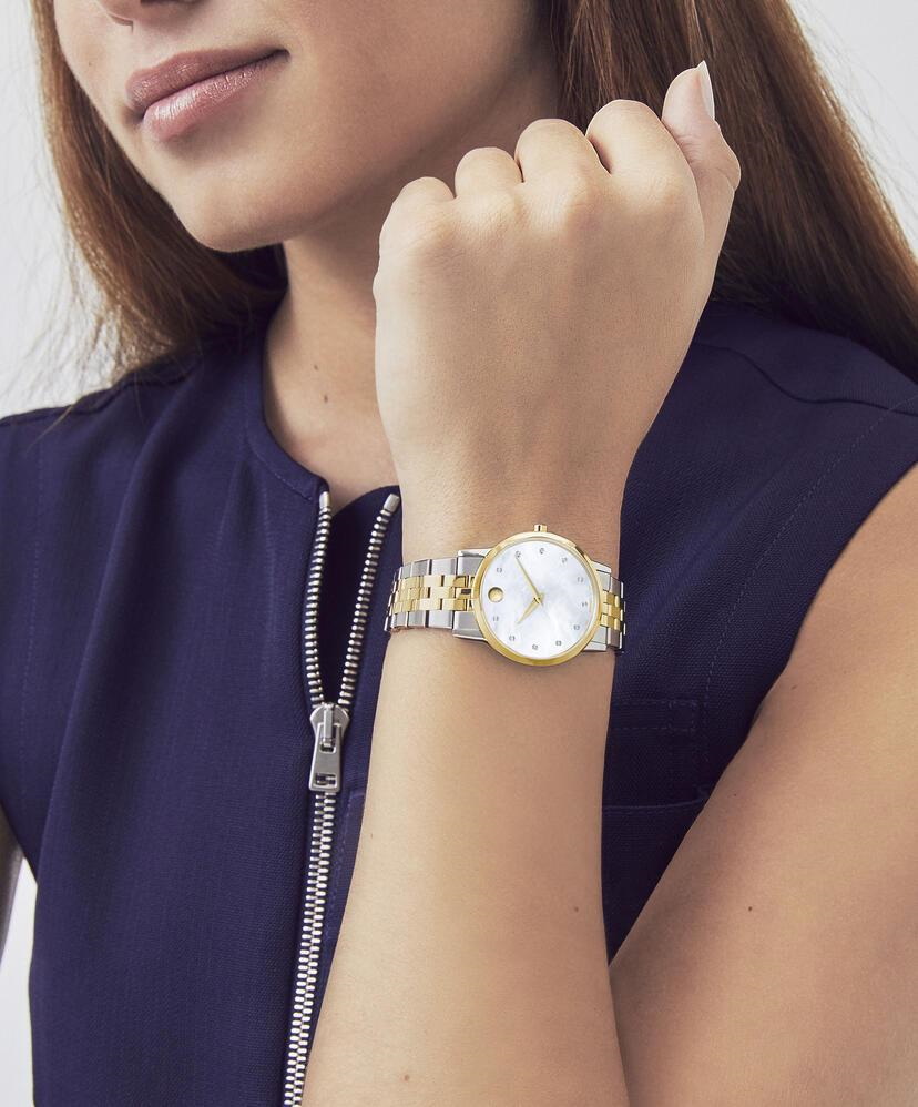 knee length dresses for ladies MOVADO WATCHES Museum Bangle 0608072 – Lexor Miami main image 0