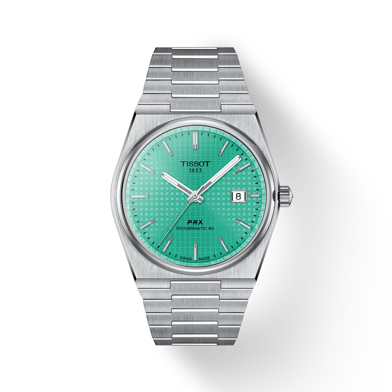 TISSOT ティソ PRX Tissot Mens PRX Powermatic 80 40mm Watch 003-500-3000021