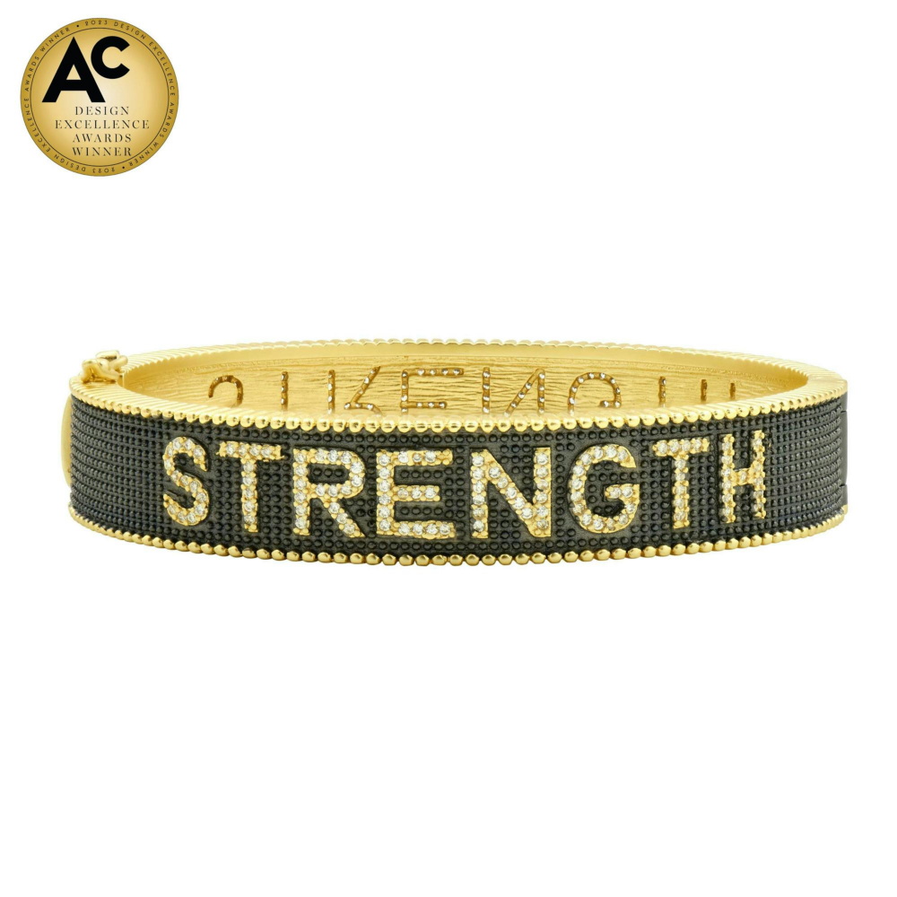 Freida Rothman Stregnth Bracelet 001-610-00068 | DeScenza Diamonds
