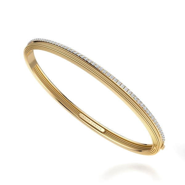 Noam Carver 14K Diamond Bangle Bracelet 176-00162 | D. Geller