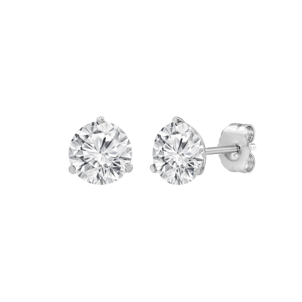 14K White Gold 3/4CTW Diamond Stud Earrings St. Petersburg Florida