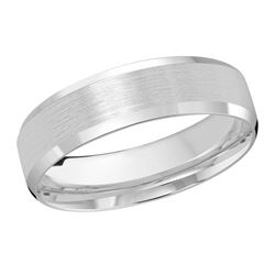 Gary David White Gold Men's Wedding Band Petersburg Florida