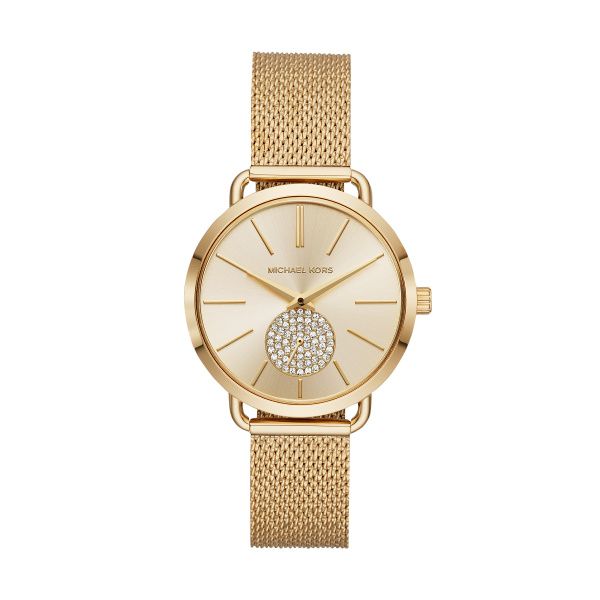 Michael Kors Portia Round Gold Mesh Watch St. Petersburg Florida