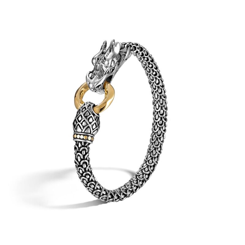 Kami Chain Bracelet, Dark Silver, 15MM|BU900609 – John Hardy
