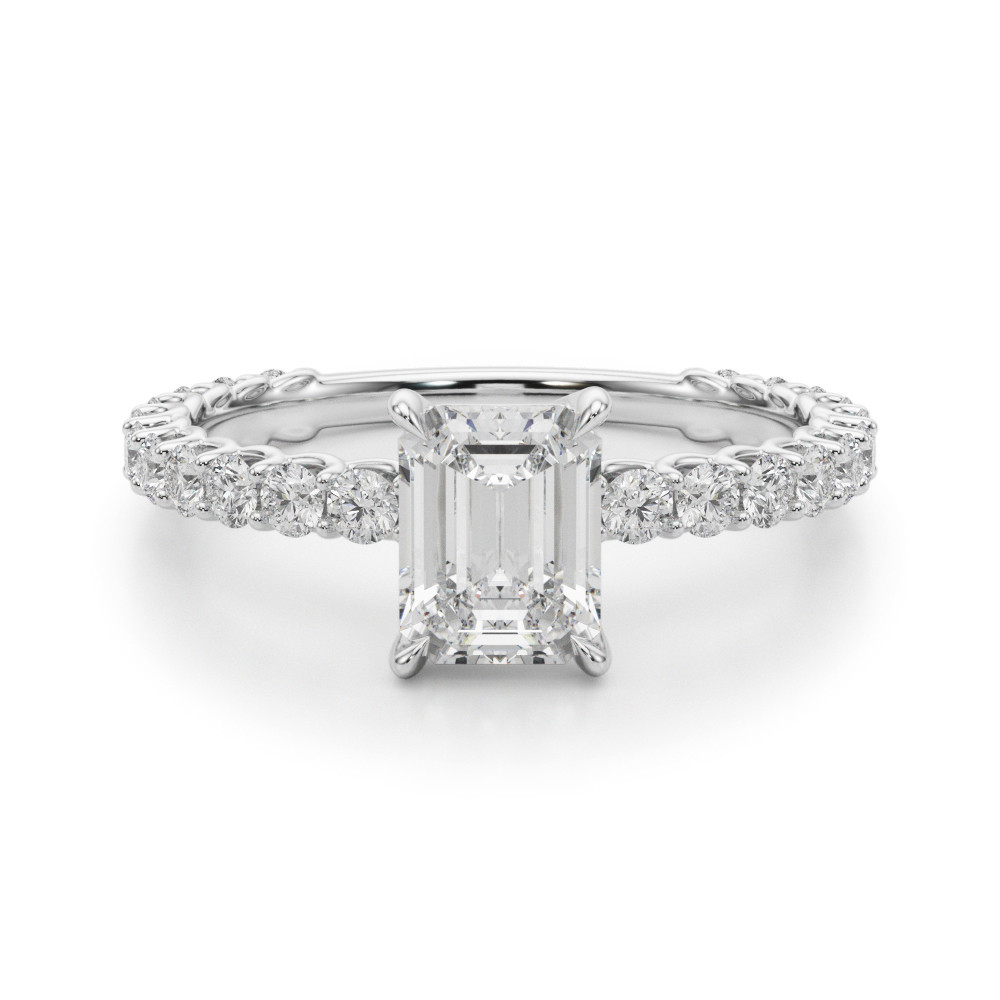Engagement Mounting 001-140-00461 14KW - Diedrich Jewelers