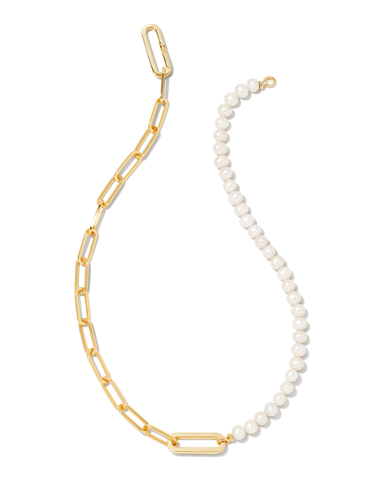Kendra Scott Ashton Half Chain 14 Karat Yellow Gold Plated S