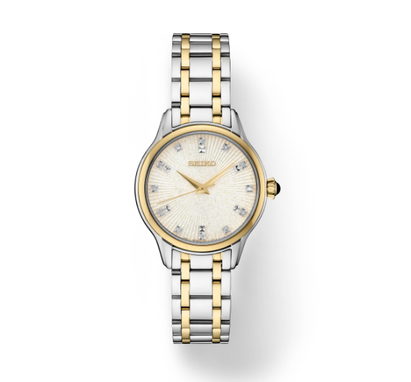 Seiko Ladies Seiko Two-Tone Diamond Watch 001-210-01533  display picture 2