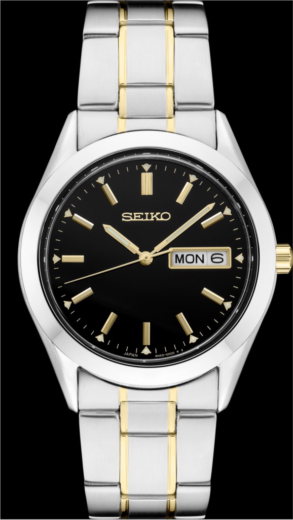 Seiko Men's Seiko Essentials Collection Two Tone Solar Watch