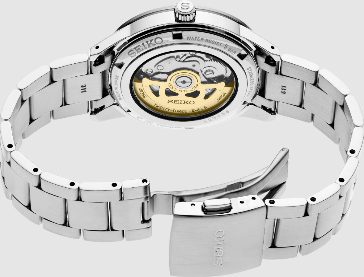 Gents Seiko Presage Style '60s Collection Stainless Steel Au