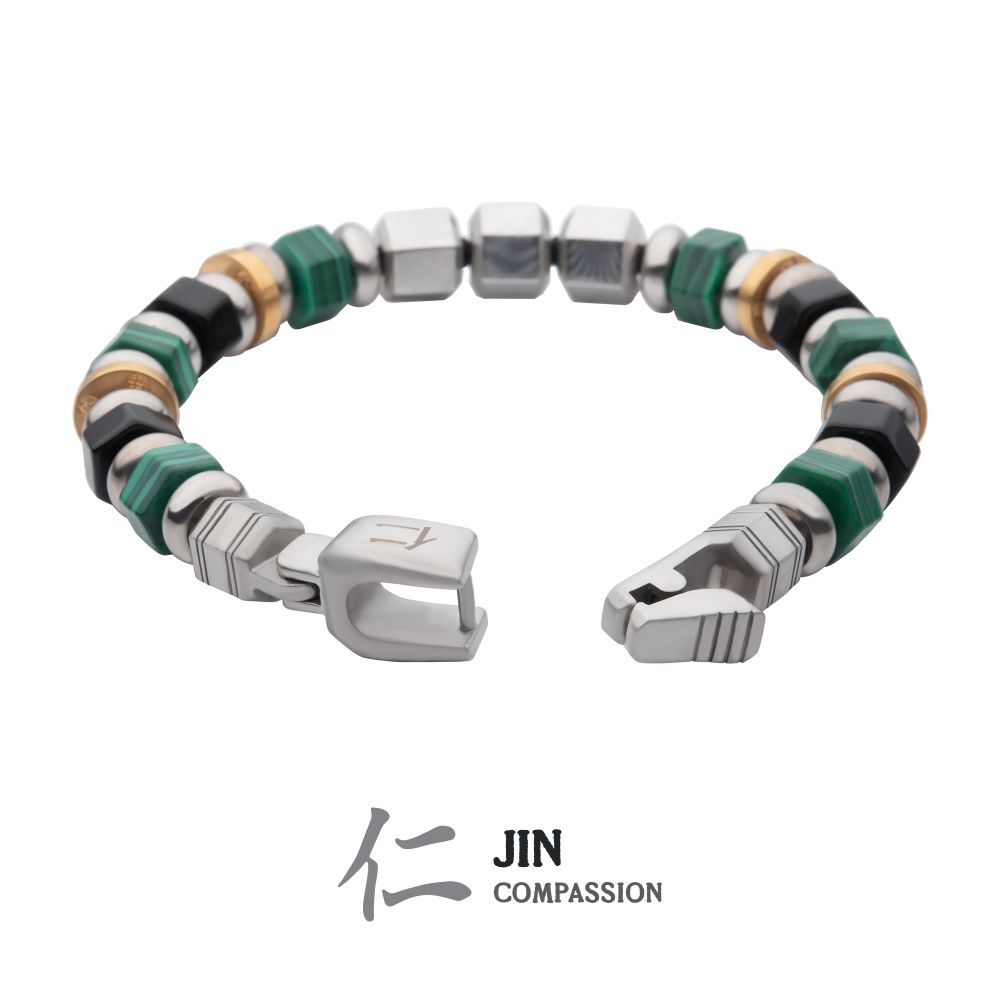 INOX Men's Bushido Virtue Bracelet 001-420-03174 | Elgin's