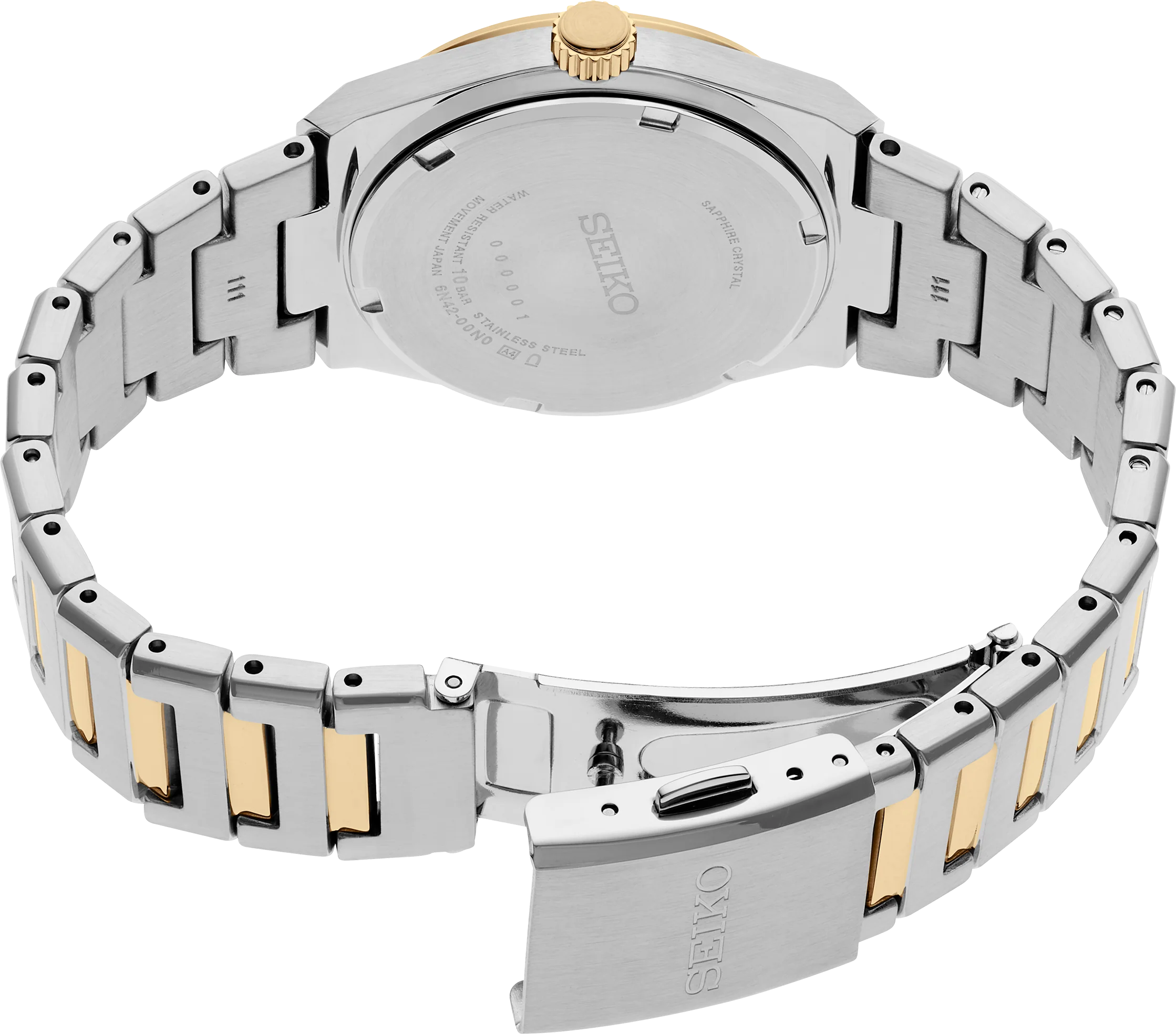 Seiko Essentials TT Quartz White Dial SUR578