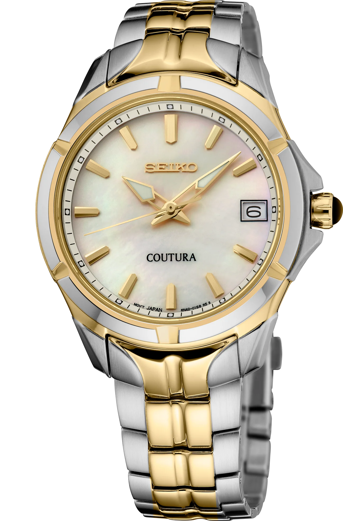 Seiko Coutura Quartz Mother of Pearl Dial SUR586