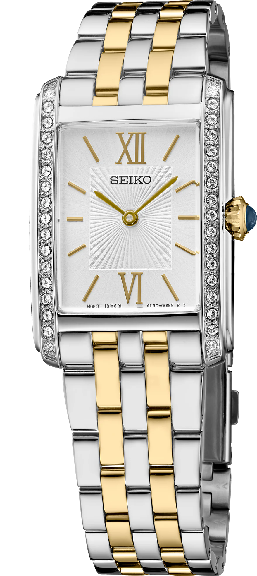 Seiko Crystals Essential Quartz Silver Dial SWR093