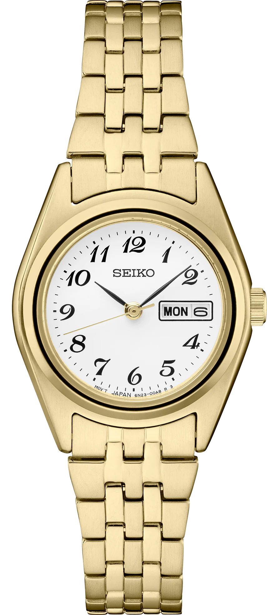 Seiko Essentials Quartz White Dial SUR440 display picture 1