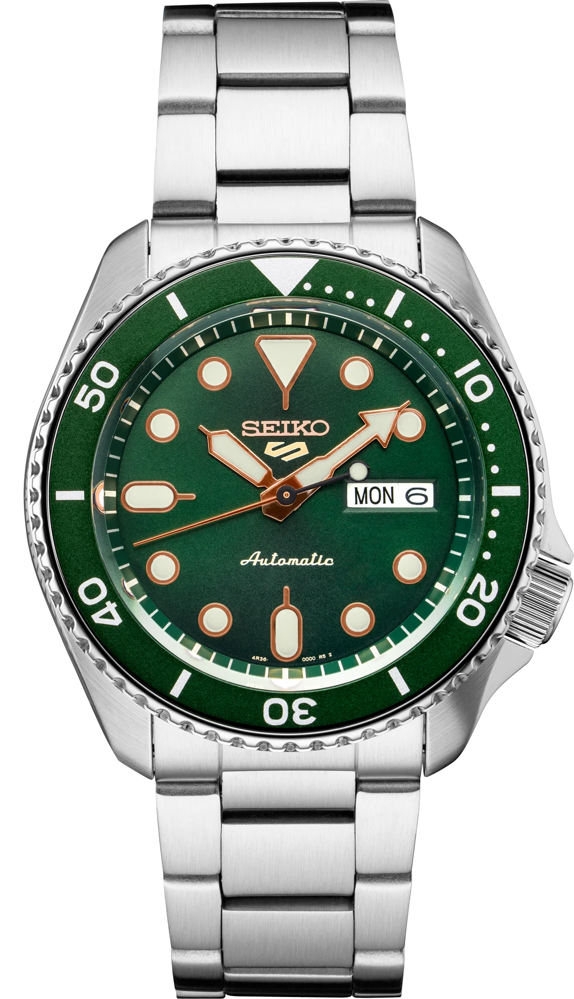 Seiko 5 Sports Automatic Green Dial SRPD63