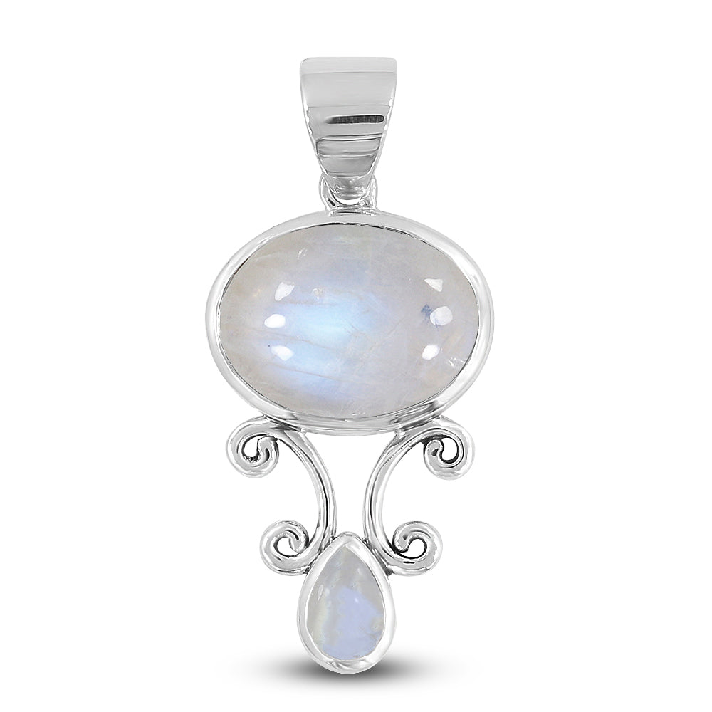 Rainbow Moonstone Pendant 001-641-00136 Houston Erica