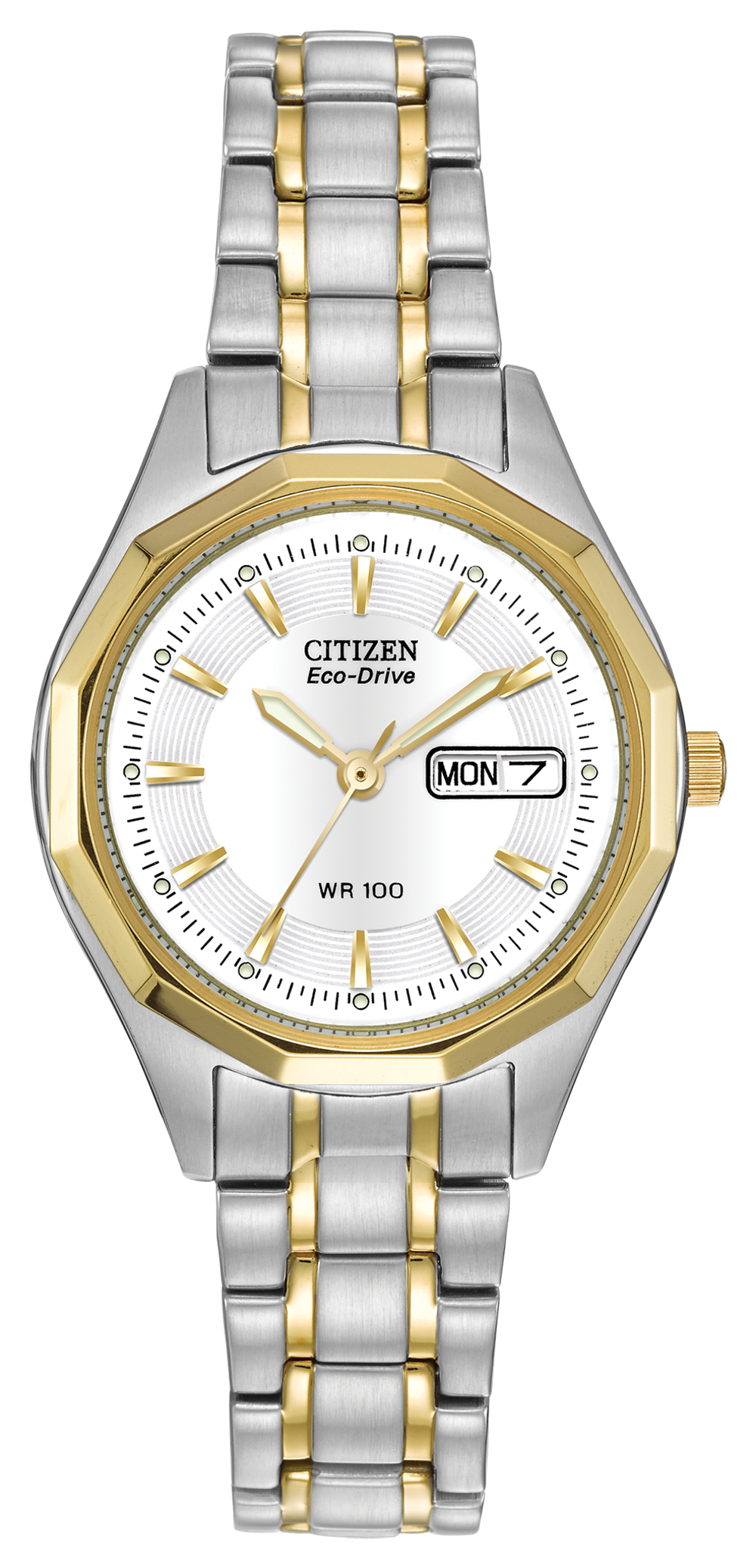 Two-Tone Stainless Steel Ladies Citizen Watch 001-500-00767  display picture 1