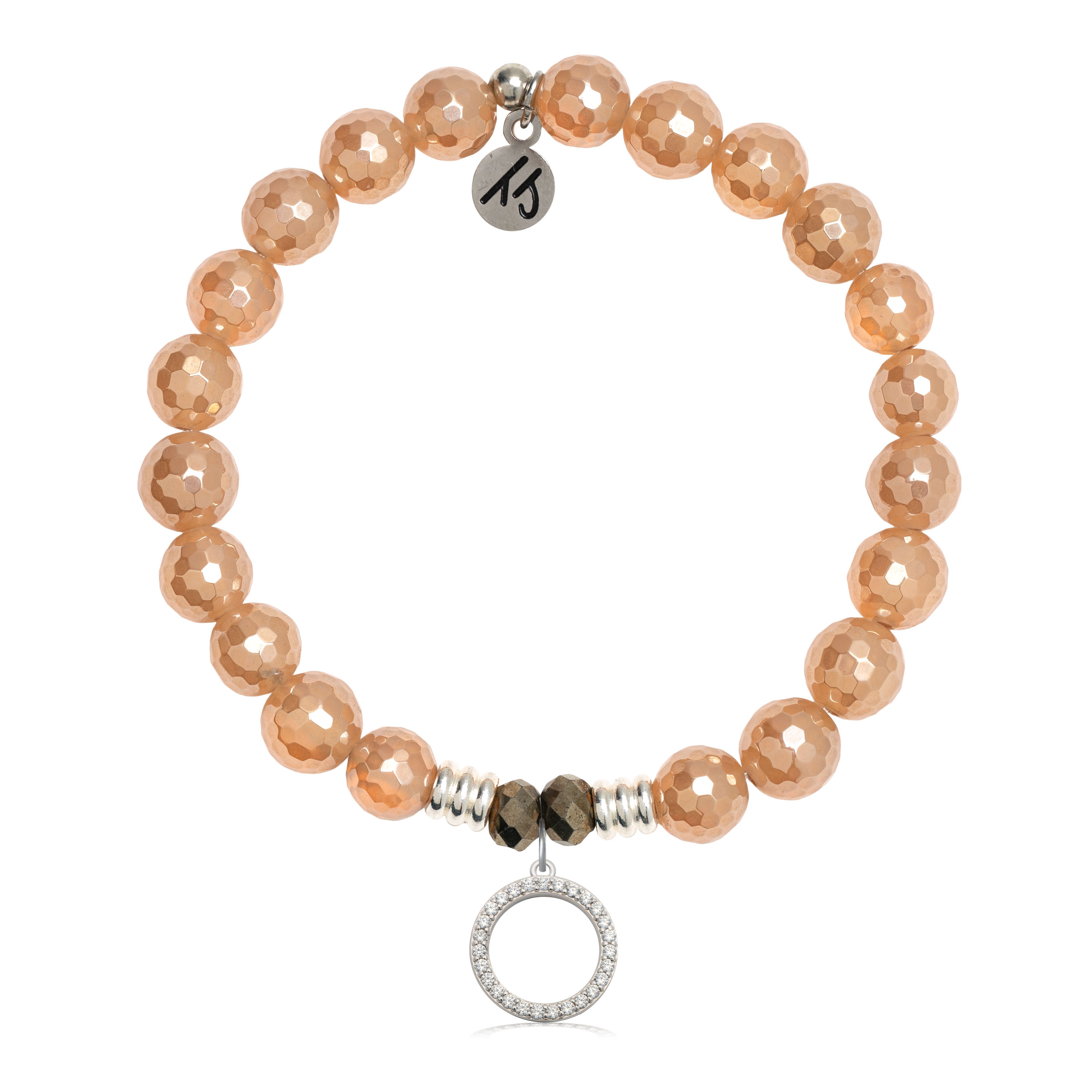 Champagne Agate Good Karma T. Jazelle Bracelet 001-611-00092