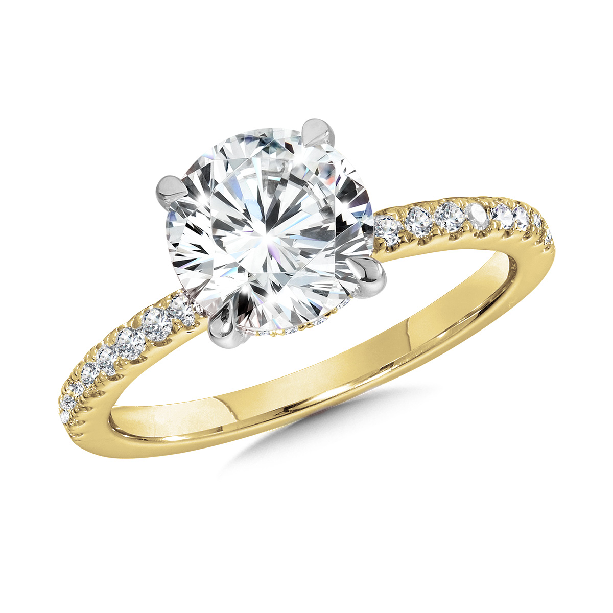 Lab-Grown Diamond Engagement Ring 001-105-00007 Falls Jewelers