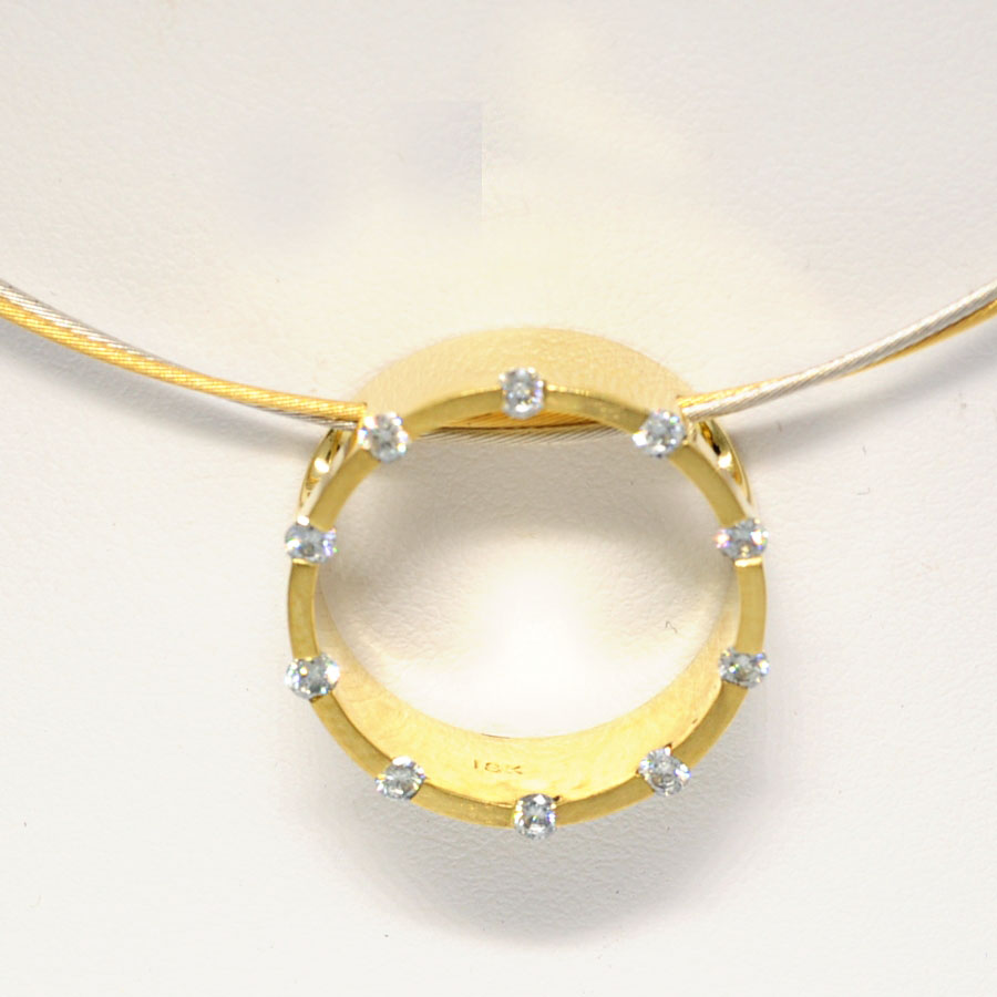 Michael Sugarman Diamond Pendants 001-160-00317 French Designer