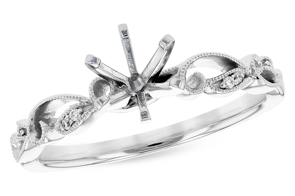 Allison Kaufman Ring 00114001198 14KY Semimount Rings Gaines