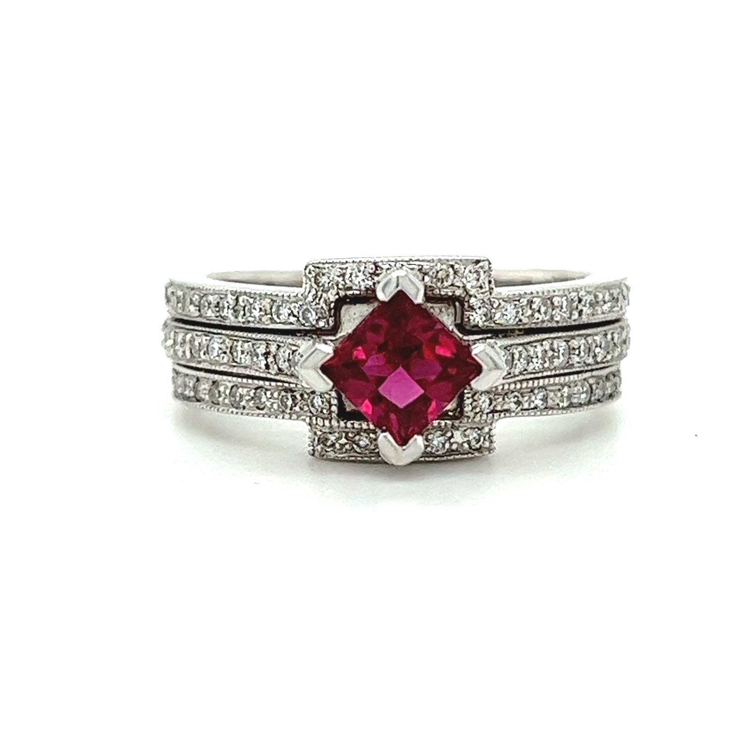 Fashion Ring 00120001098 14KW Gemstone Rings Gaines Jewelry