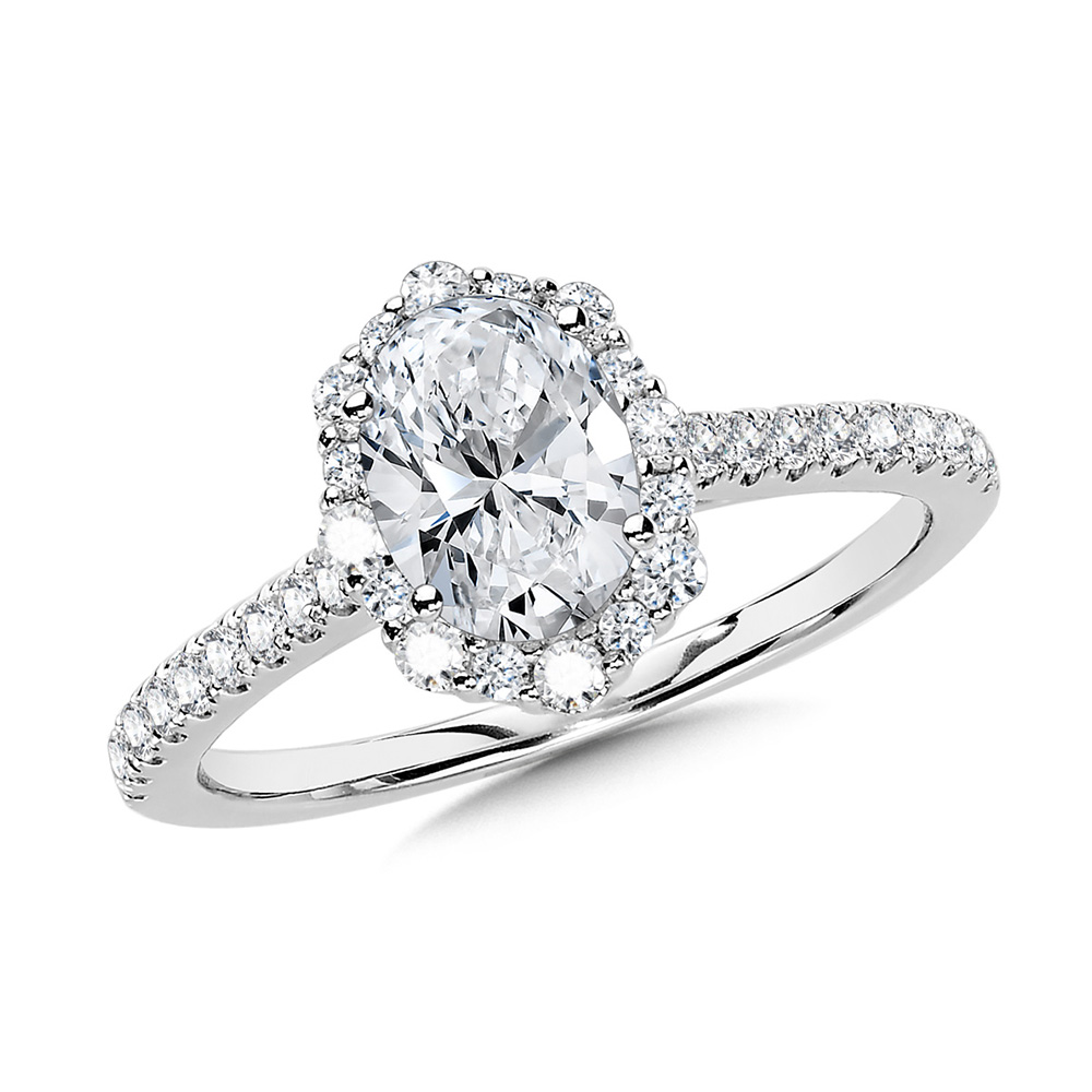 Lab Created Diamond Engagement Rings 00195100071 Gaines Jewelry