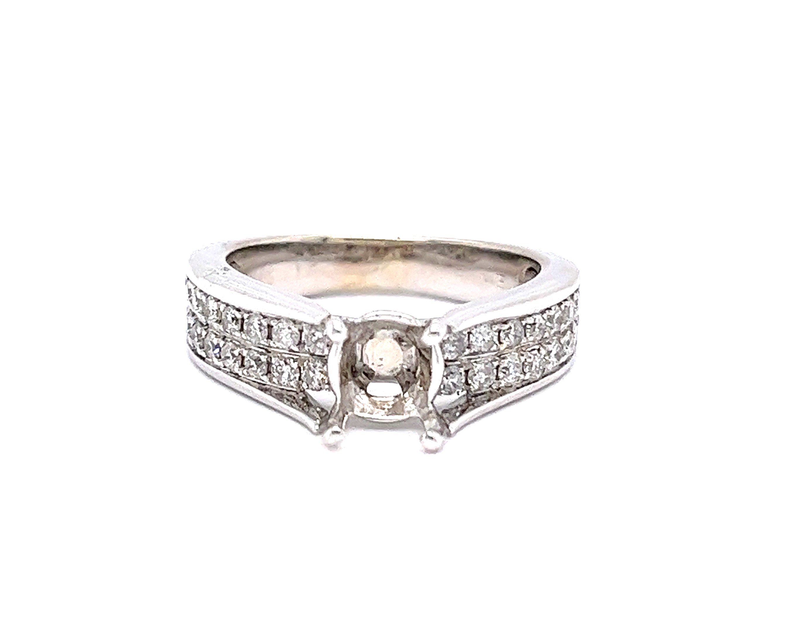 Jewelry with a Past Diamond SemiMount Ring 00114000691 Jewelers Wood Dale, IL