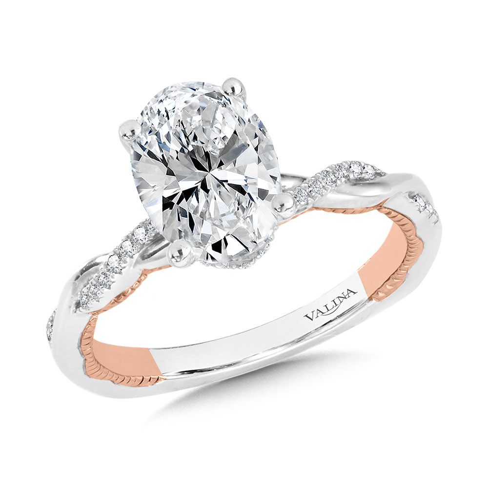 Valina Customizable Engagement Ring 00114500344 Wood Dale Jewelers Wood Dale, IL