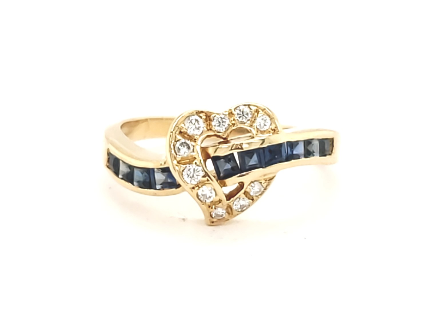 Jewelry with a Past Sapphire and Diamond Ring 00120002629 Jewelers Wood Dale, IL
