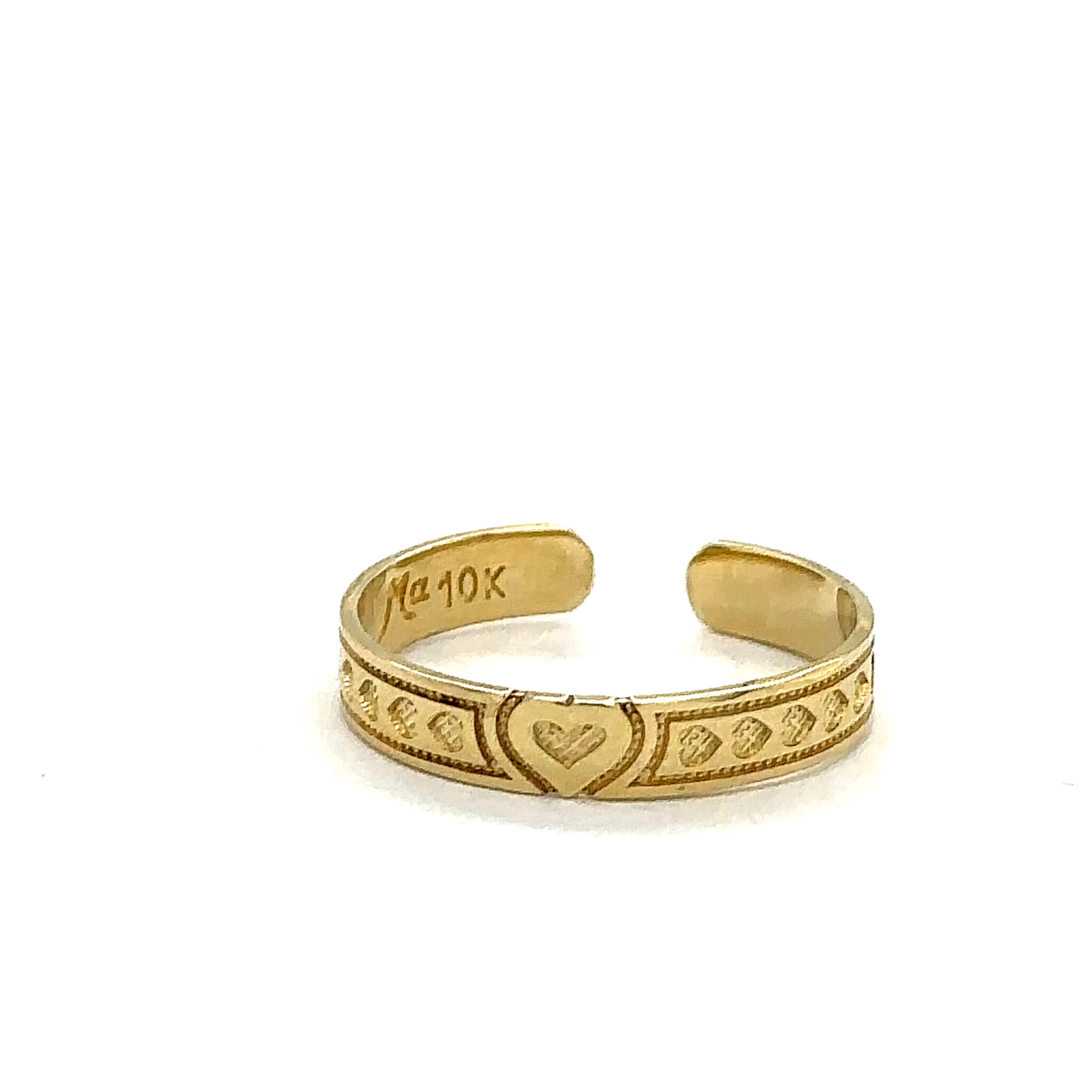 Jewelry with a Past Gold Toe Ring 00141000624 Wood Dale
