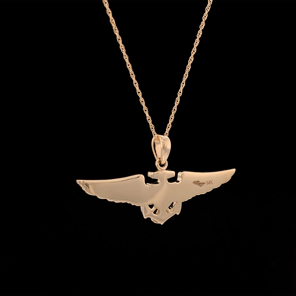 Sweetheart Size Pilot Wings Pendant