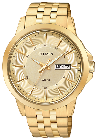 Citizen Men's Quartz Gold-Tone Stainless Steel Watch
