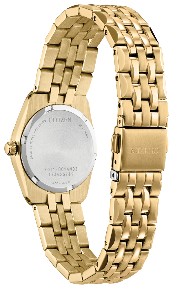 Citizen Ladies Corso Diamond Yellow-Tone Eco-Drive Watch