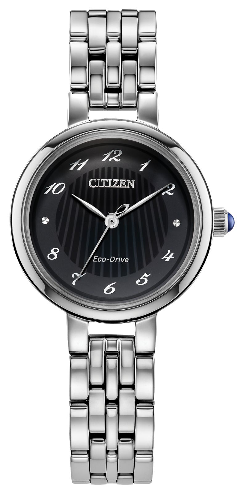 Citizen Ladies L Classic Silver-Tone with Black Dial Eco  display picture 1