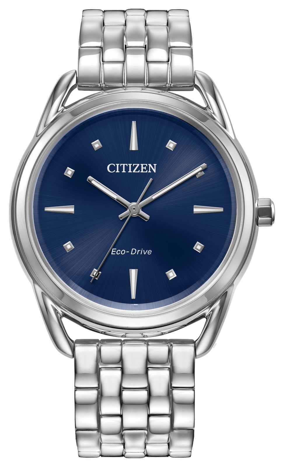 citizen dress classic watch Citizen Ladies' Eco-Drive Dress Classic Black Dial Black Leather Strap Watch 23.5mm