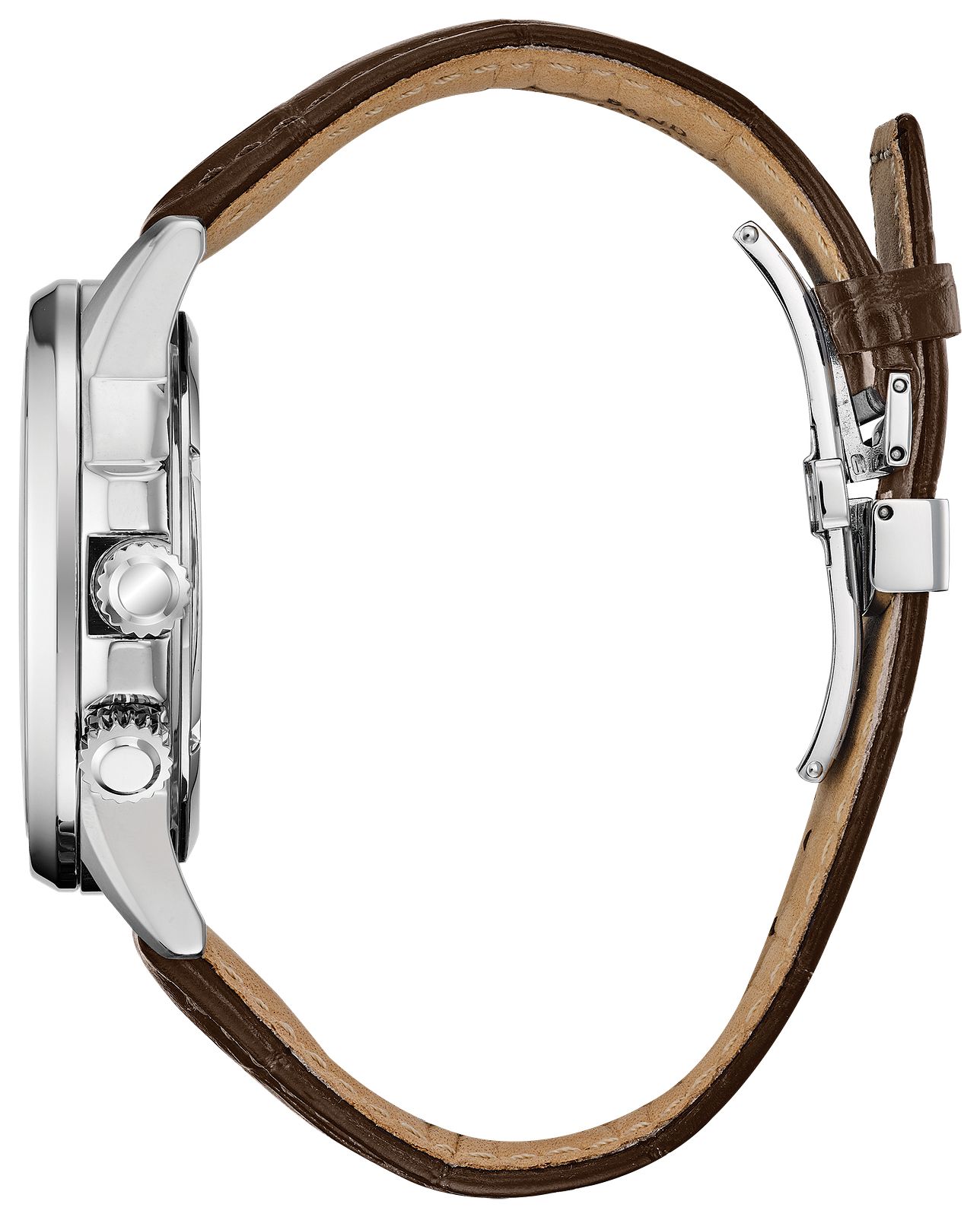 Citizen Men's Calendrier Brown Dial with Matching Brown Leather