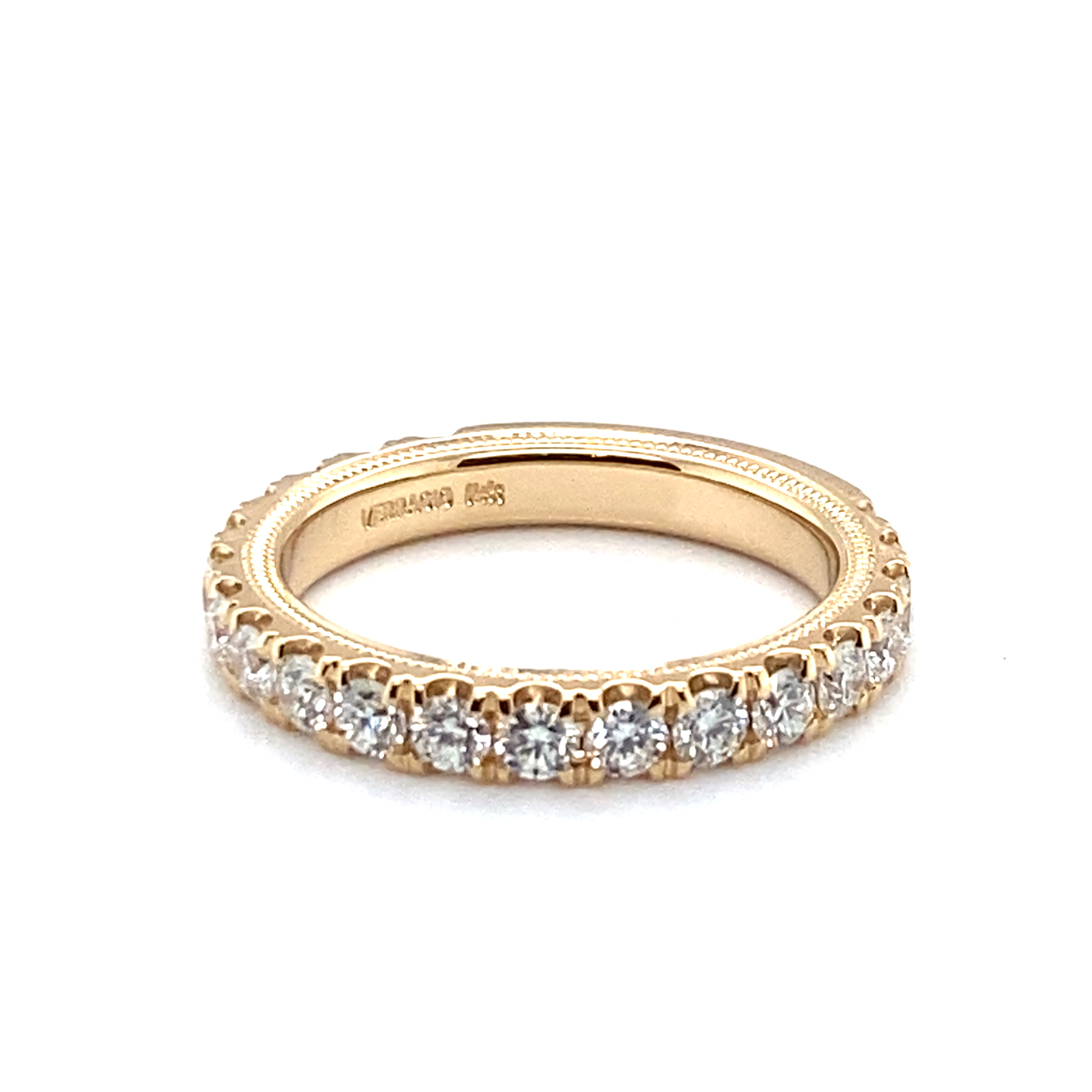 Verragio 14K Yellow Gold Diamond Wedding Band 002-110-14842