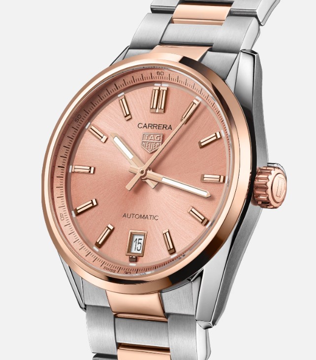 Automatic Tag Heuer Rose Gold Women's Watch Tag Heuer Carrera
