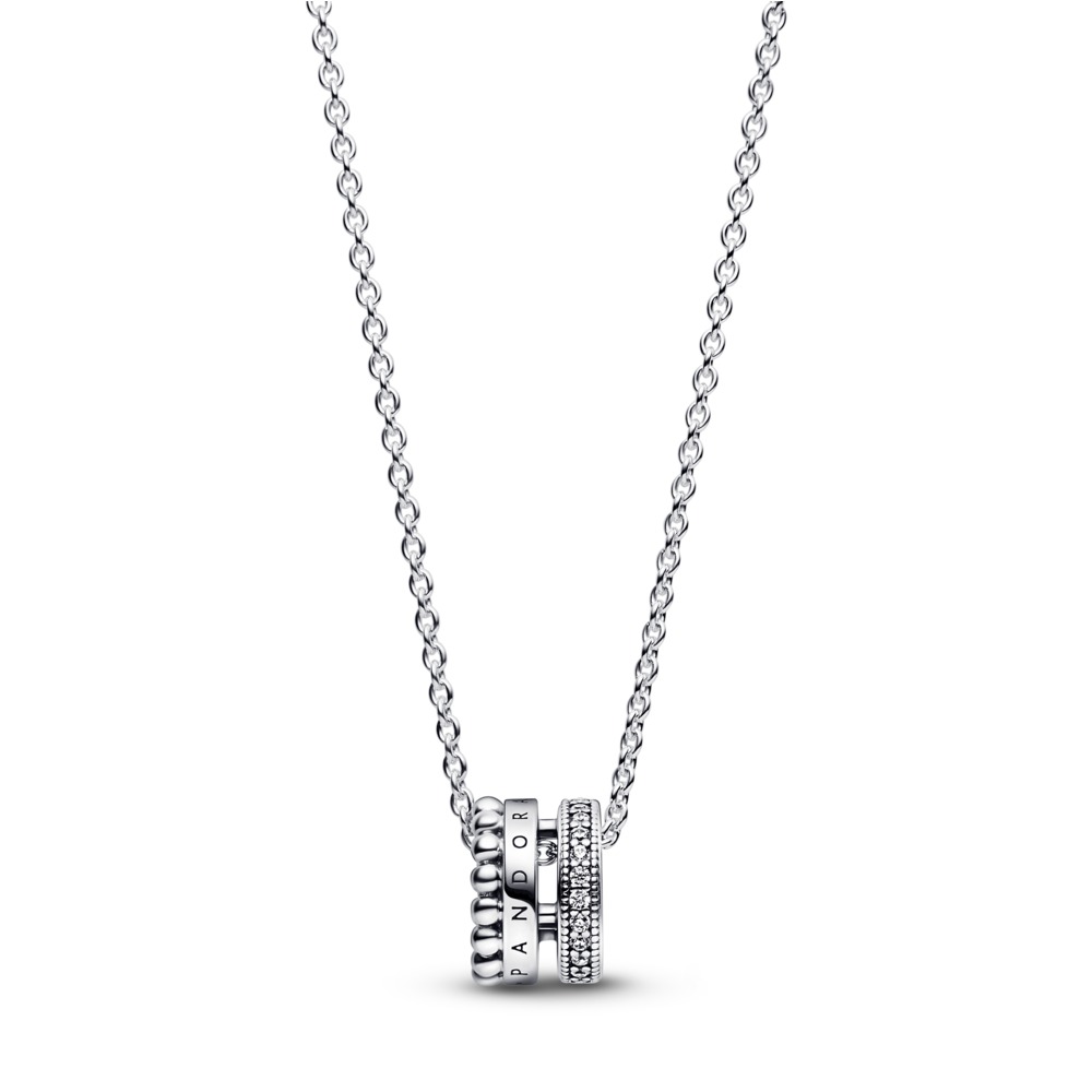 Pandora Pandora logo sterling silver necklace 001-900-20724