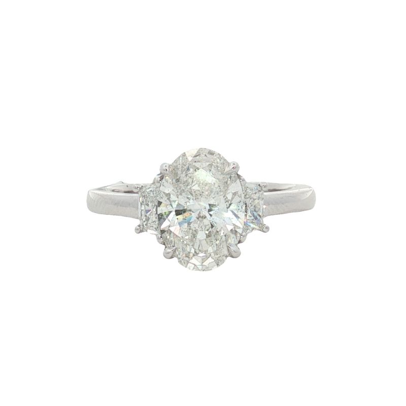 2CT Oval Diamond Engagement Ring Propose Tonight! Harris