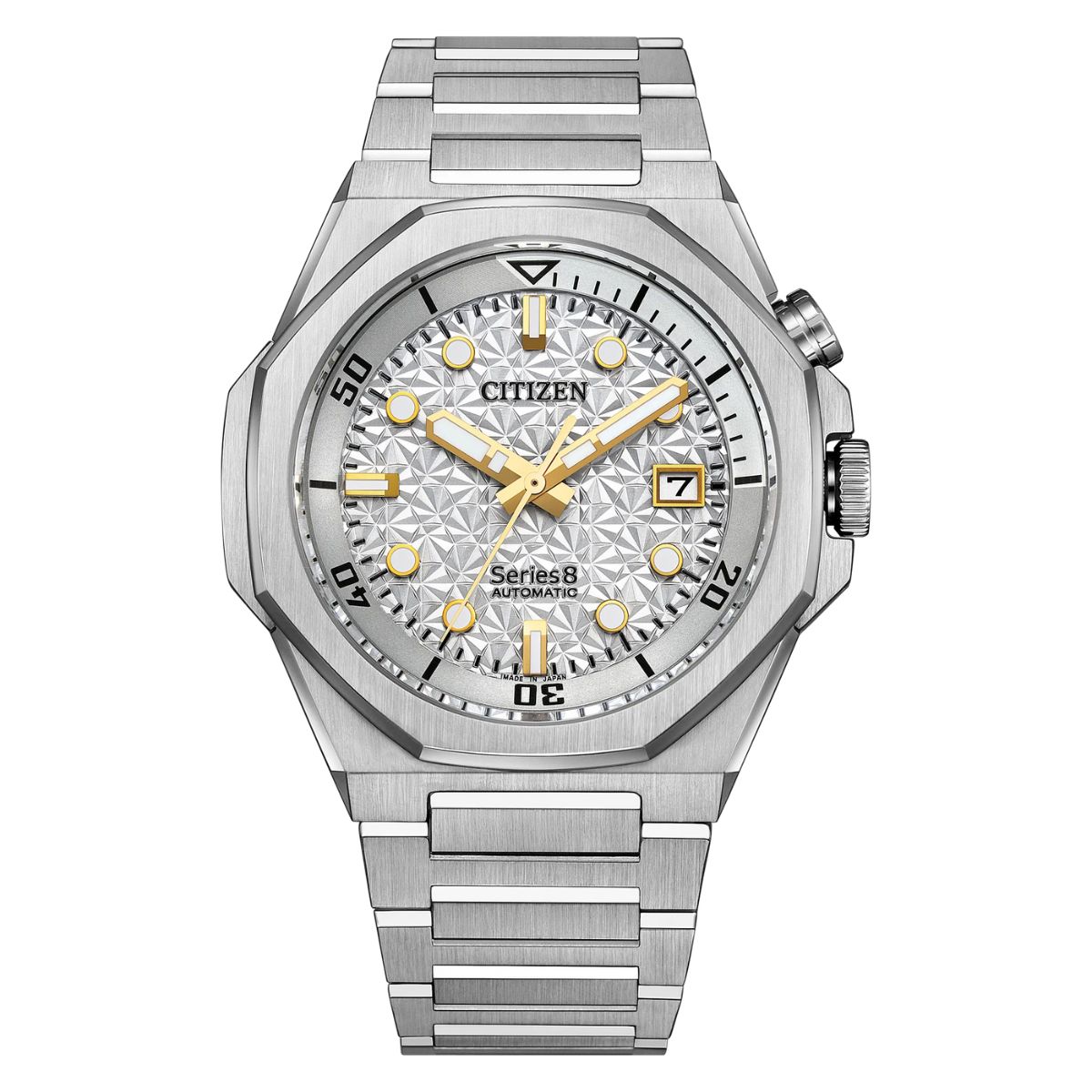 Lord Harris Mens 100m Diamonds Fluted Bezel Analog Quartz  Harris Watch main image 2