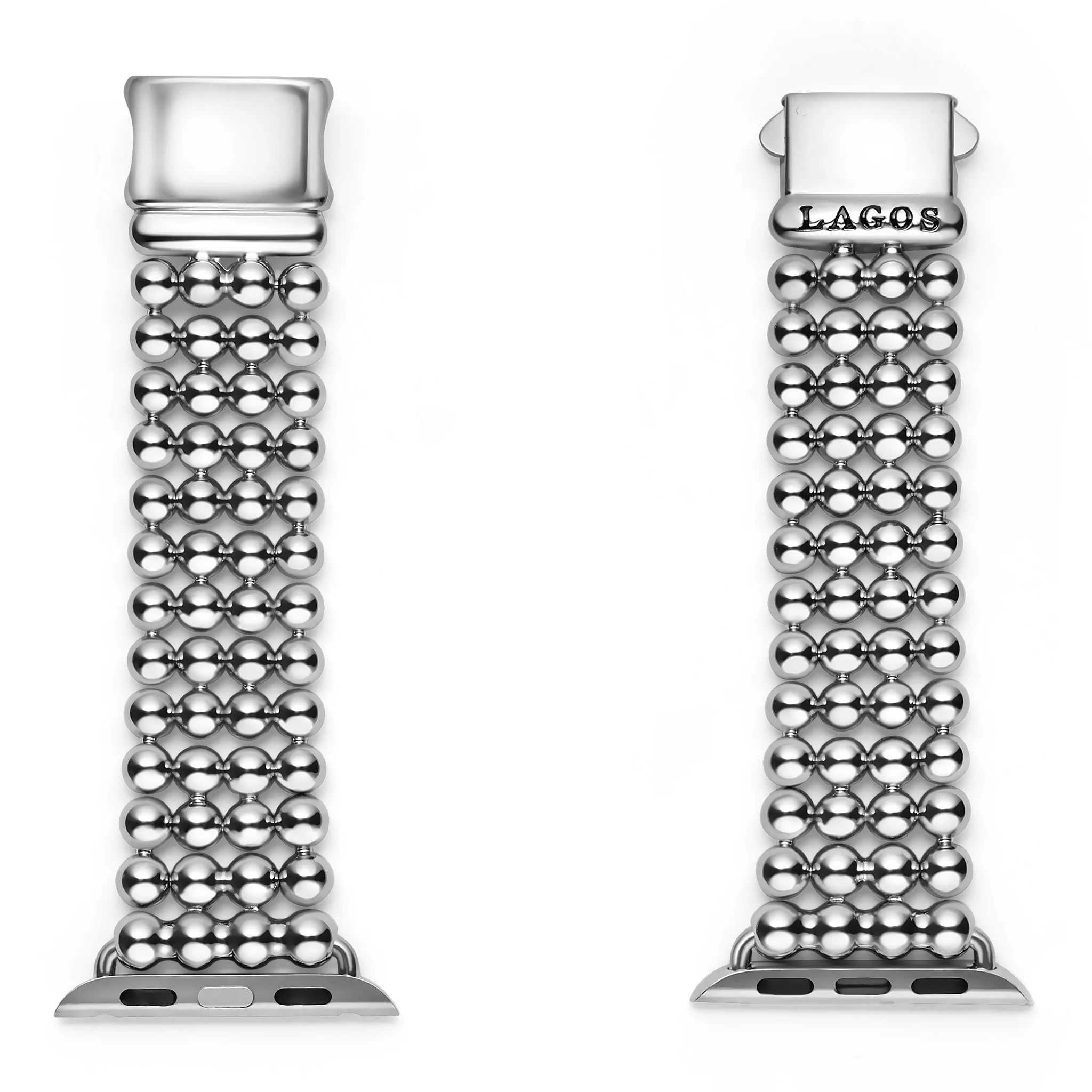 Smart Caviar Stainless Steel Infinite Caviar Beaded Watch Br  display picture 2