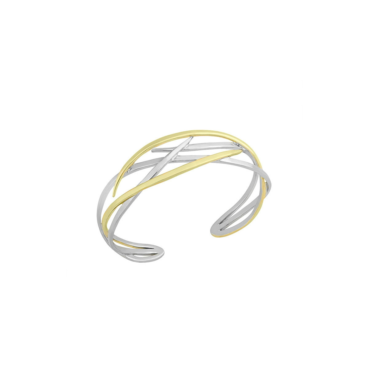 Two Tone Root Bangle 001-873-00019 VERM - Hogan's Jewelers